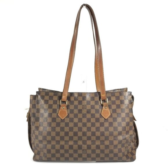 LOUIS VUITTON N99037 Damier Columbine Tote Bag 100th Anniversary Shoulder Bag - Picture 2 of 13